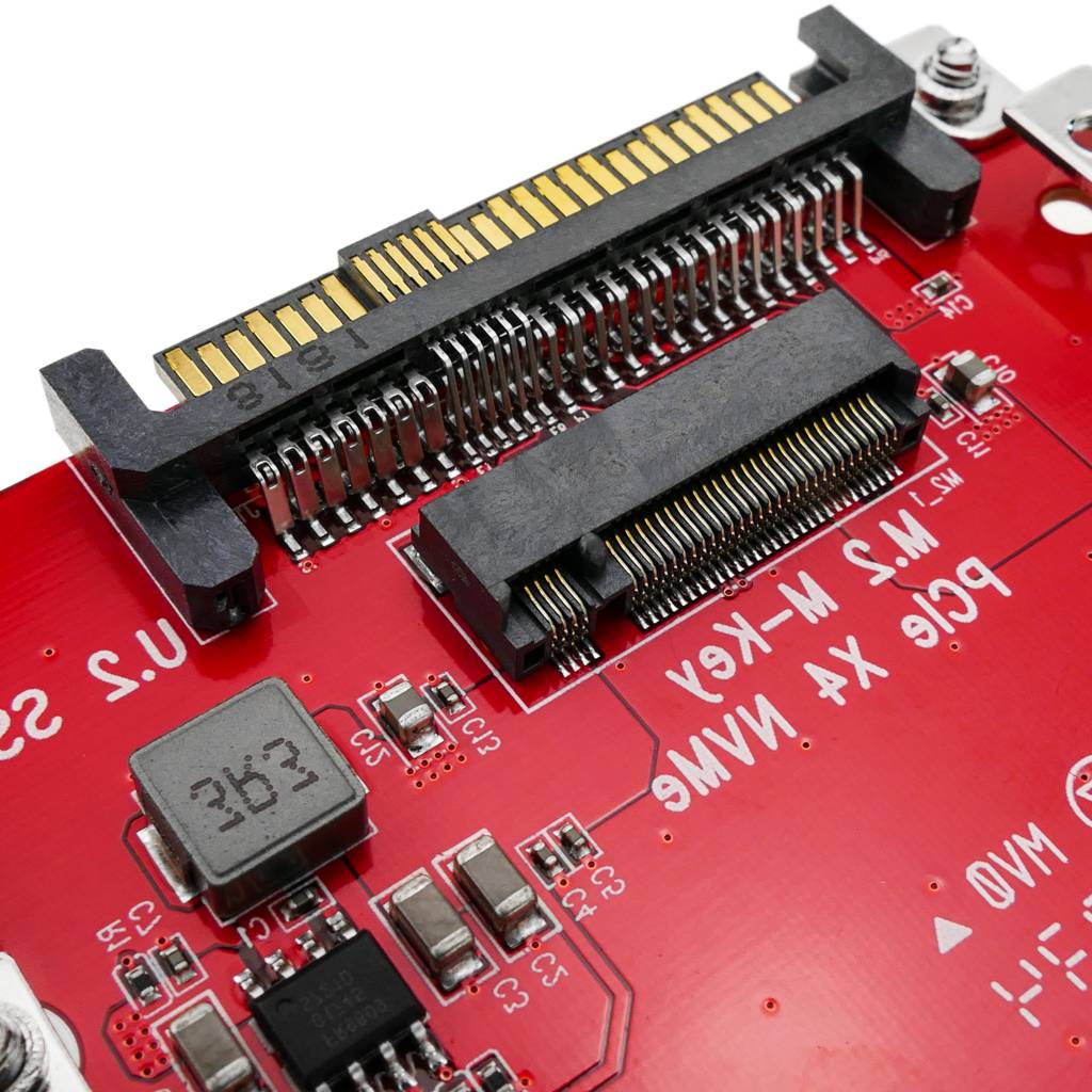 Adaptador de disco M.2 NVMe SSD a U.2 2.5" NVMe a interface SAS SFF-8639 SSD