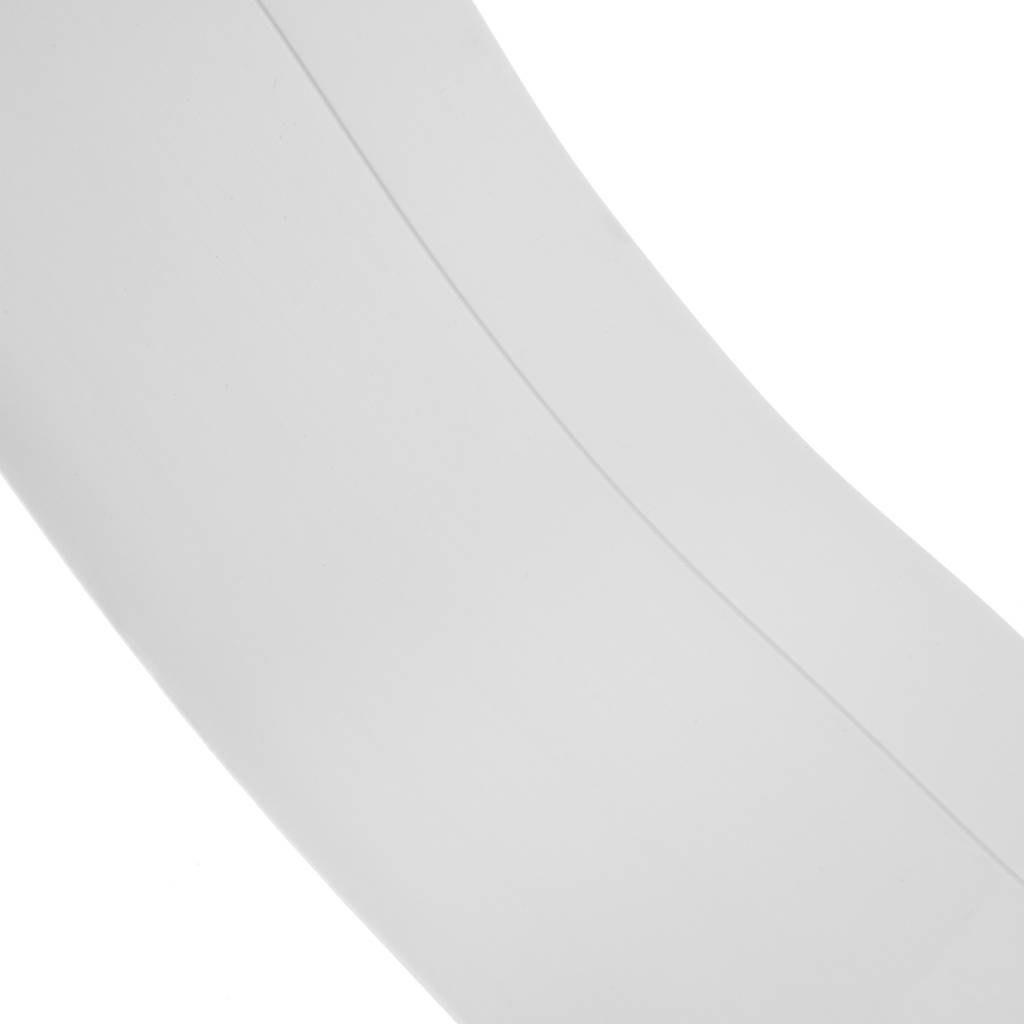 Rodapié flexible autoadhesivo 50 x 20 mm. de longitud 15 m de color blanco