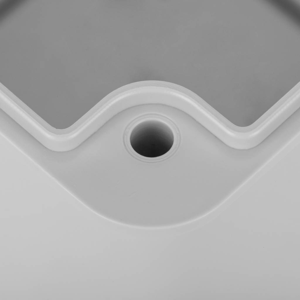 Cajetín de superficie cuadrada transparente con protección IP44 110x110x100mm