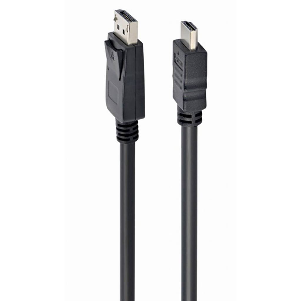 Adaptador de DisplayPort macho a HDMI A macho de 1.8 m de Gembird CC-DP-HDMI-6