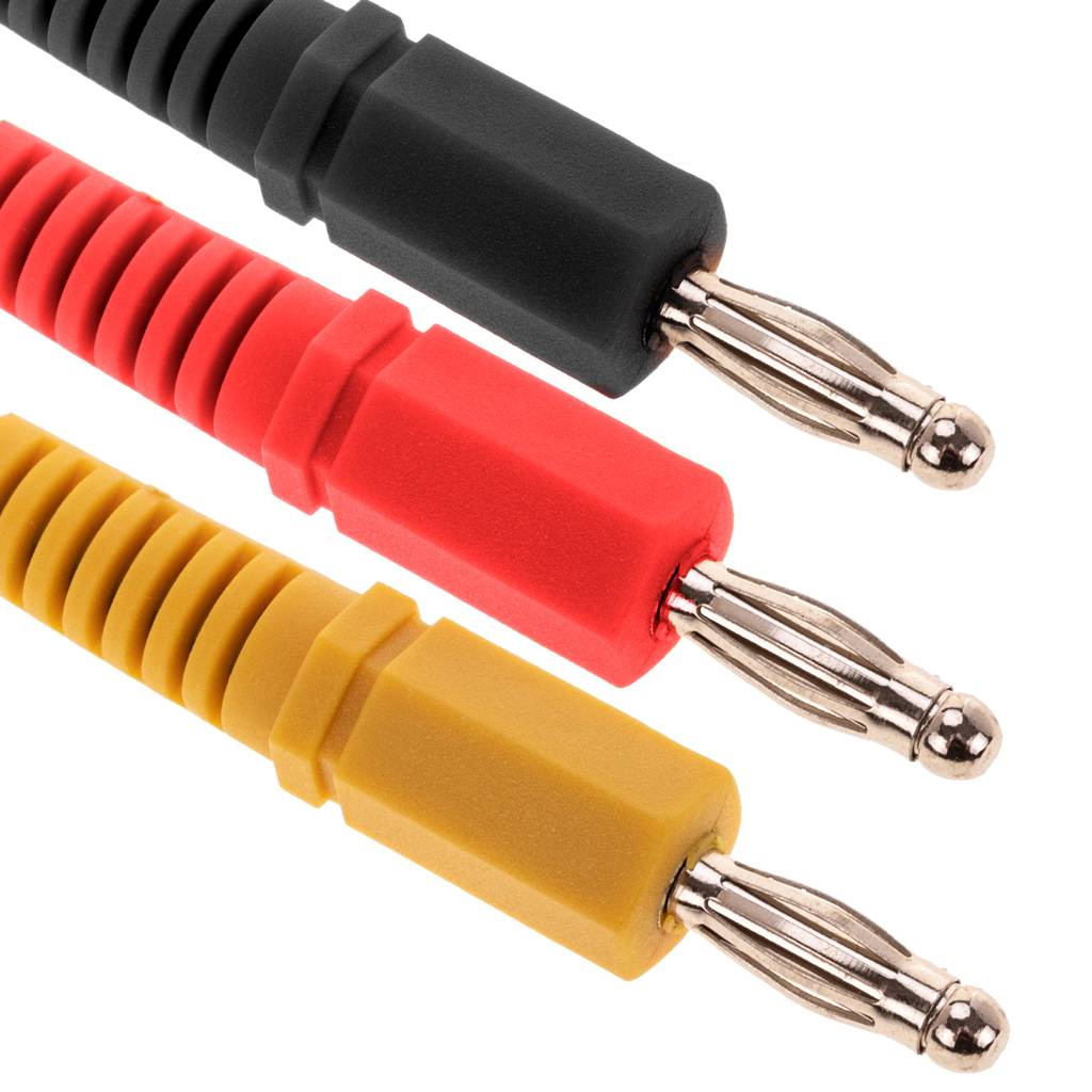Cable adaptador de OBD2 a 4 conectores banana macho compatible con Bosch KTS