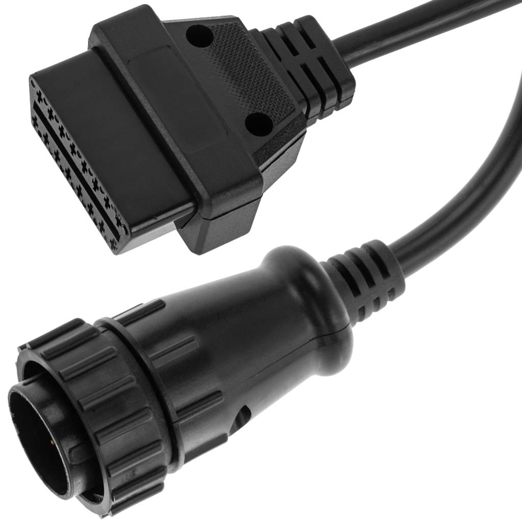 Cable adaptador OBD2 de 14 pines compatible con Mercedes Benz 24.5cm