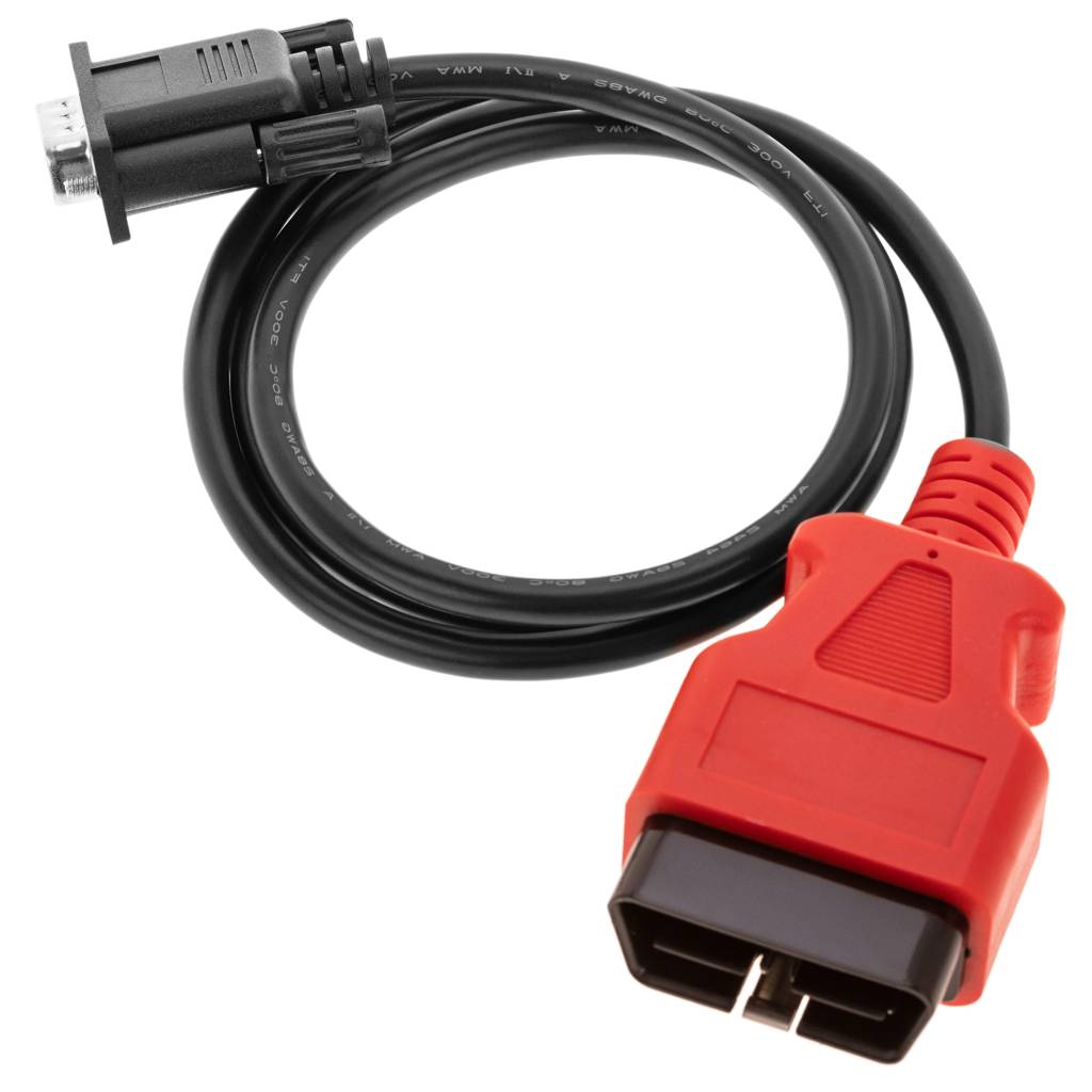 Cable adaptador OBD2 a DB9 compatible con escáner Autel