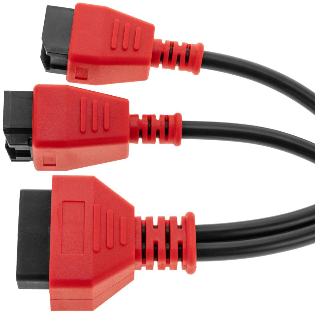 Cable adaptador OBD2 12+8 pines compatible con escáner Autel y Chrysler
