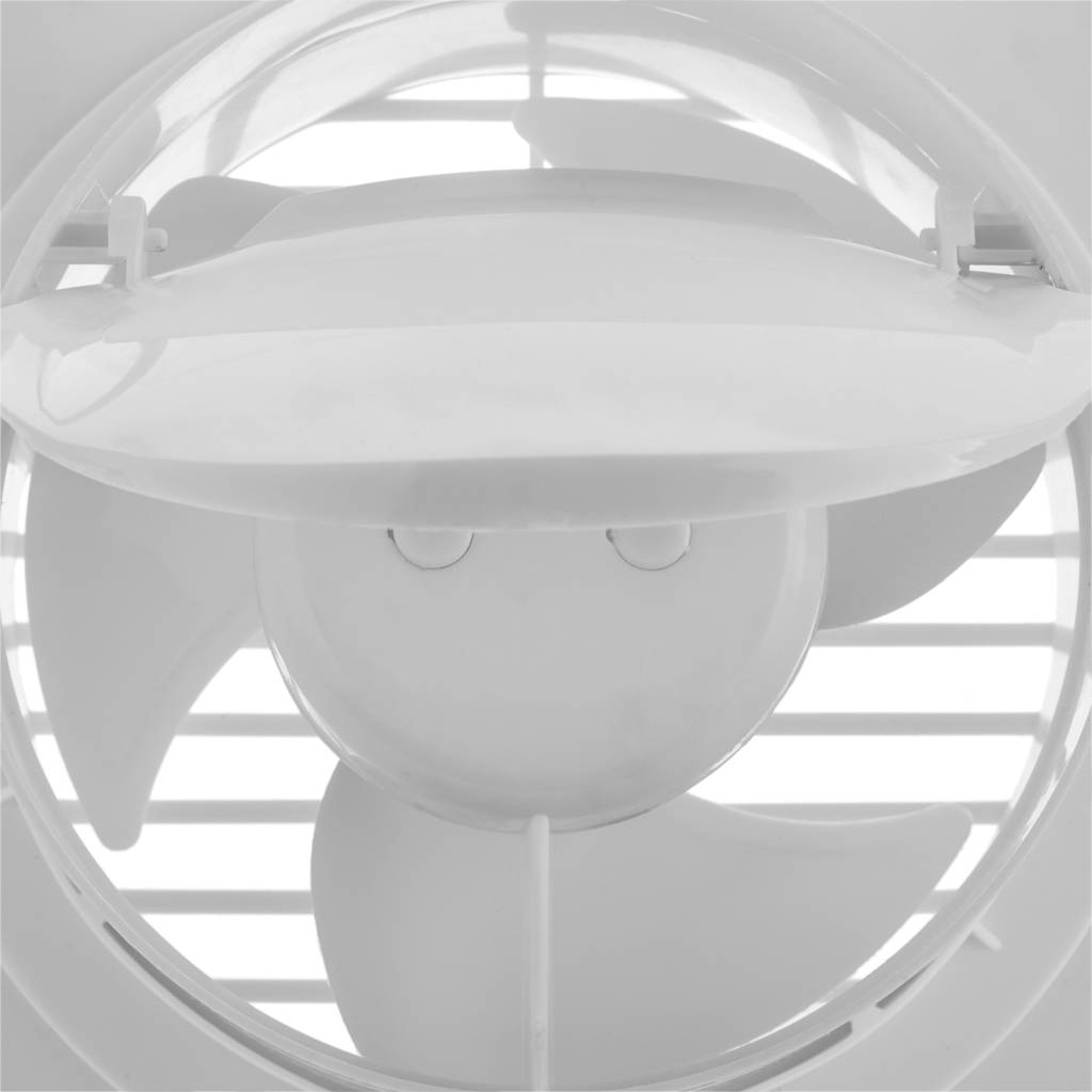 Extractor ventilador de aire para techo o pared 175 mm de diámetro, con válvula antirretorno, ventilación baño e interior