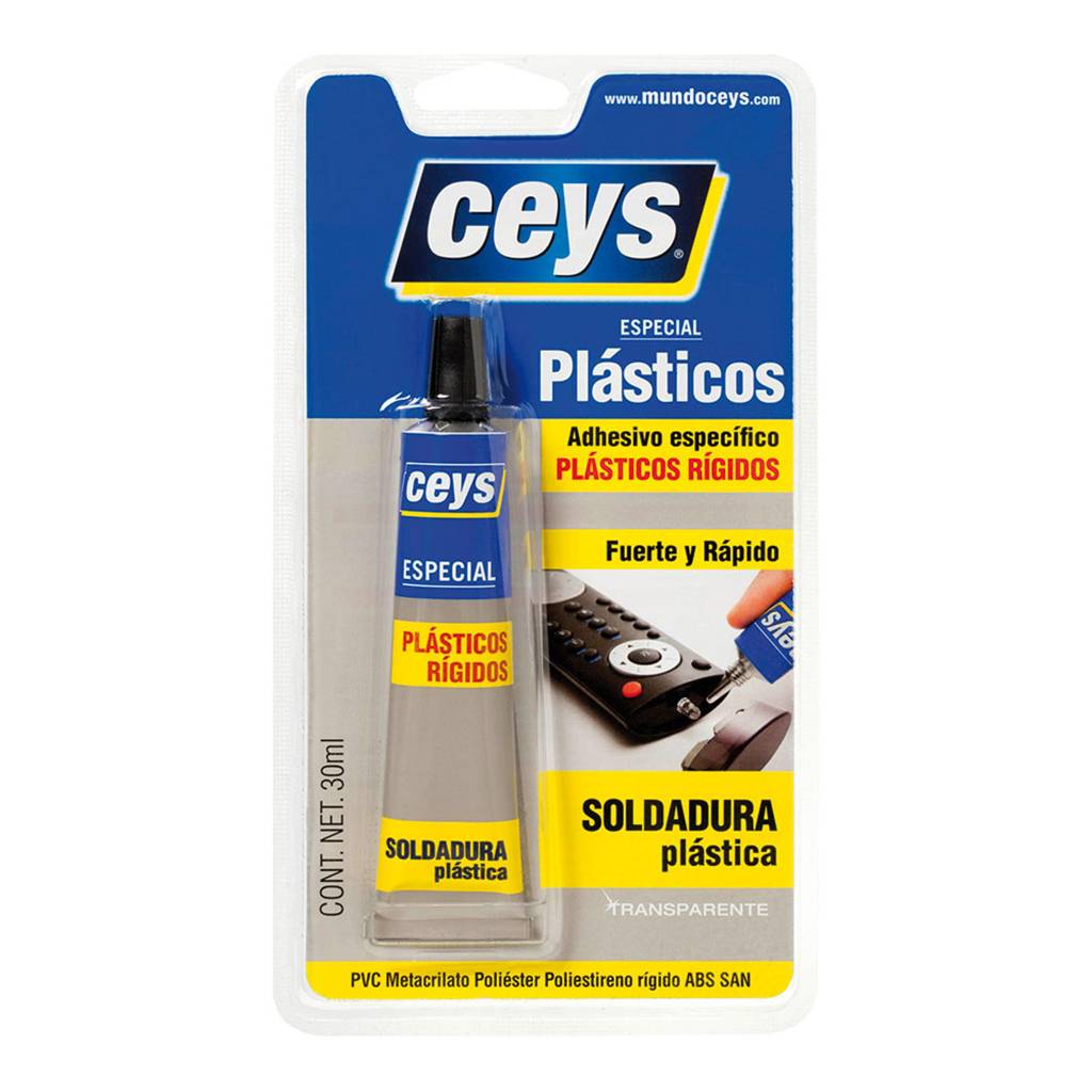 Adhesivo para plásticos rígidos de 30 ml de Ceys 501027