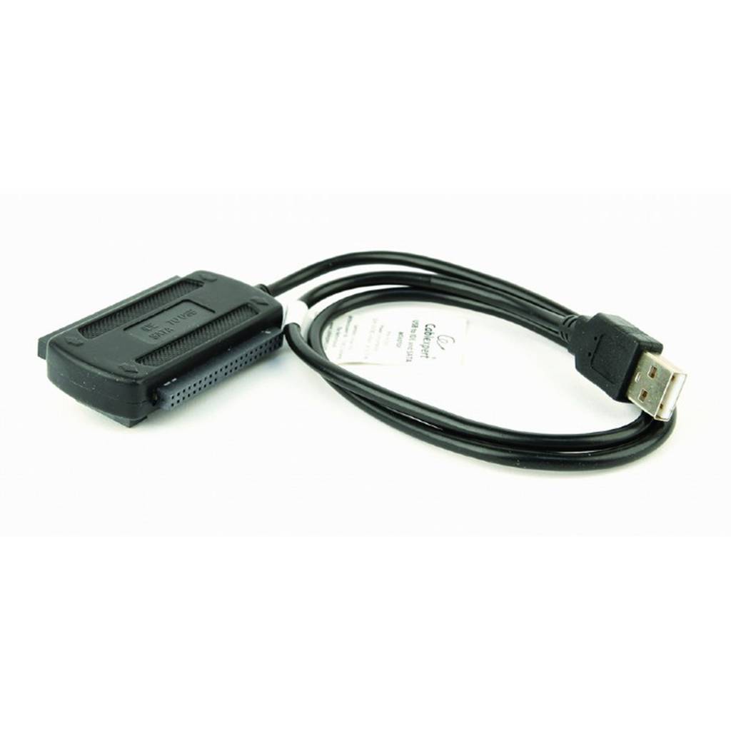 Adaptador de USB 2.0 a SATA o IDE de 2,5" y 3,5" de Gembird AUSI01