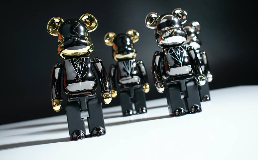 Bearbrick 1000% - Stussy/Supreme