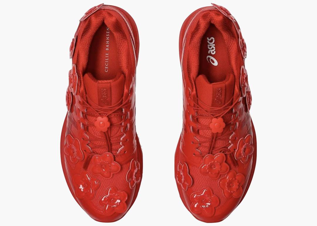 ASICS Gel-Terrain Cecilie Bahnsen Red | Hype Clothinga ASICS Gel-Terrain Cecilie Bahnsen Red | Hype Clothinga