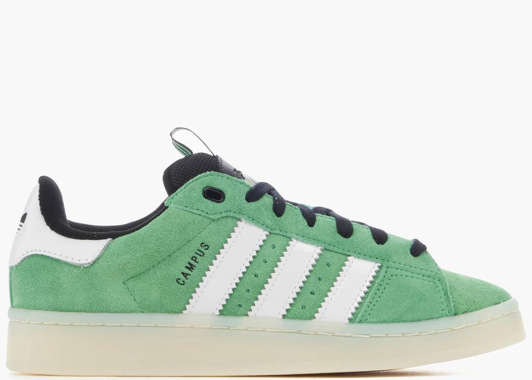 Adidas Originals Campus 80s Classic Suede Shoes Green White 10 Flowers  London | eBay