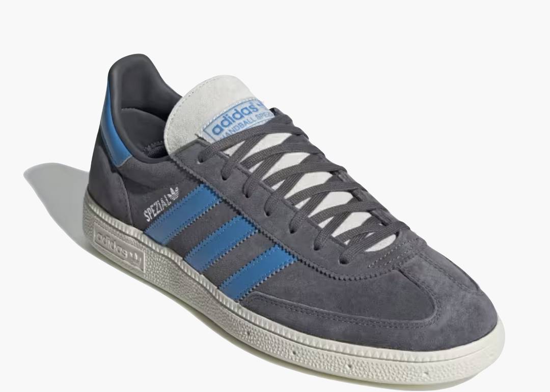 Adidas Handball Spezial Grey Five Blue Burst | Hype Clothinga Adidas Handball Spezial Grey Five Blue Burst | Hype Clothinga