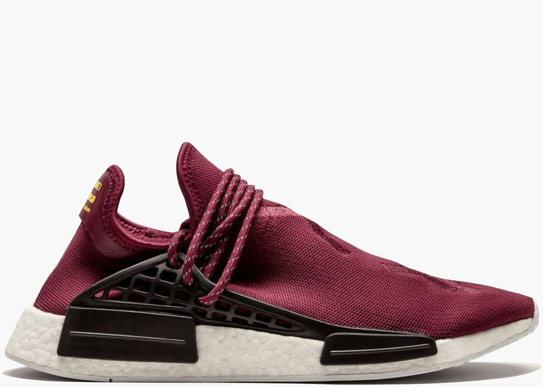 adidas nmd pharrell hu friends and family burgundy