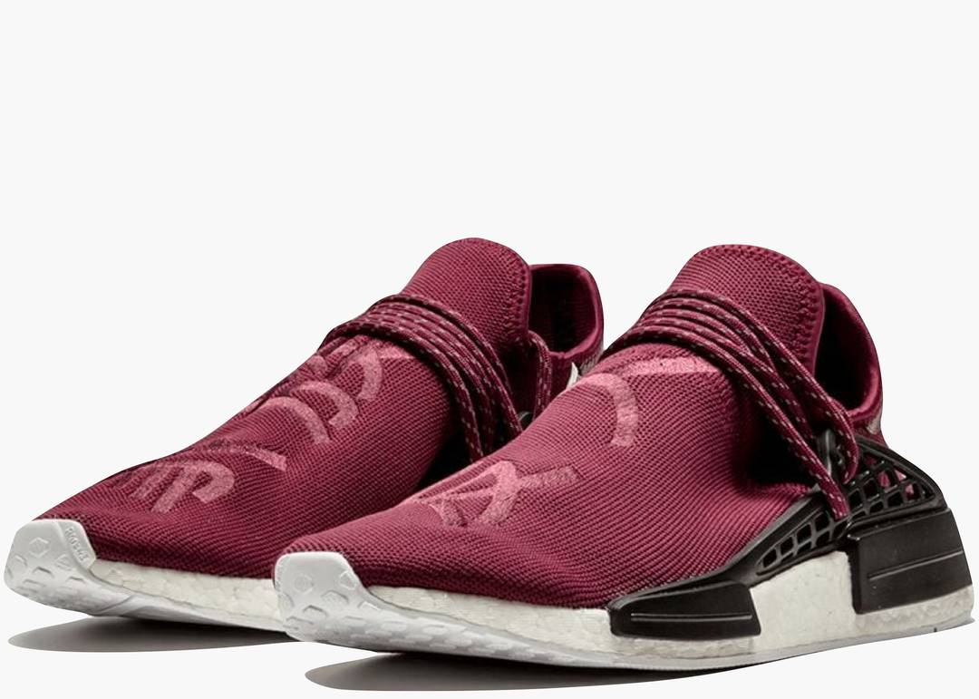 Adidas Human Race Nmd R1 X Pharrell Friends & Family Burgundy