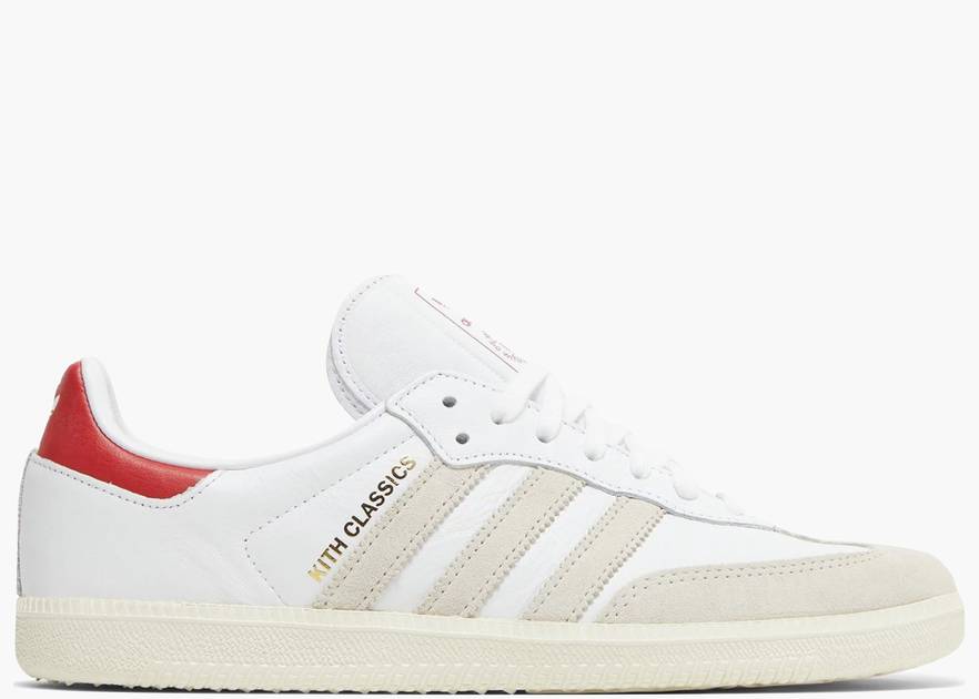 Adidas Samba Kith Classics Program White Red | Hype Clothinga