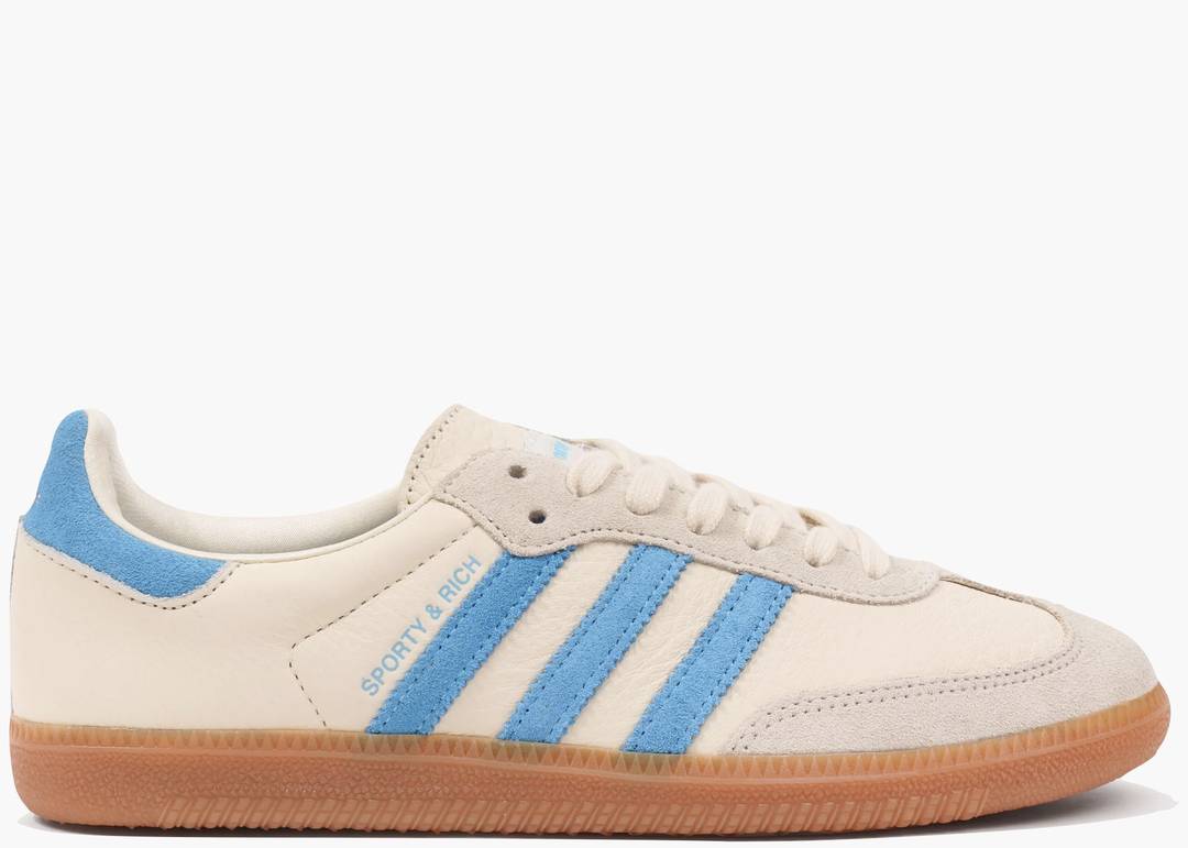 Adidas Samba OG Sporty & Rich Beige Blue | Hype Clothinga