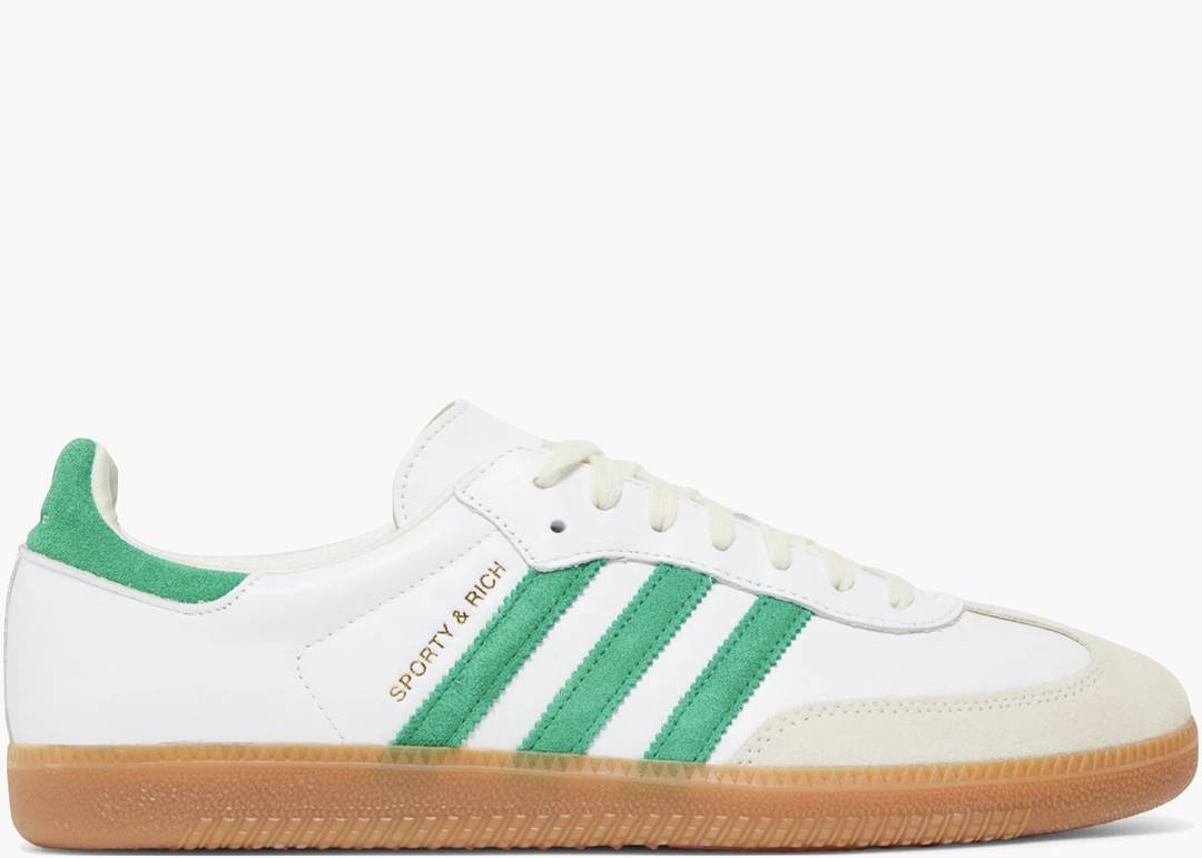 Adidas Samba OG Sporty & Rich White Green | Hype Clothinga