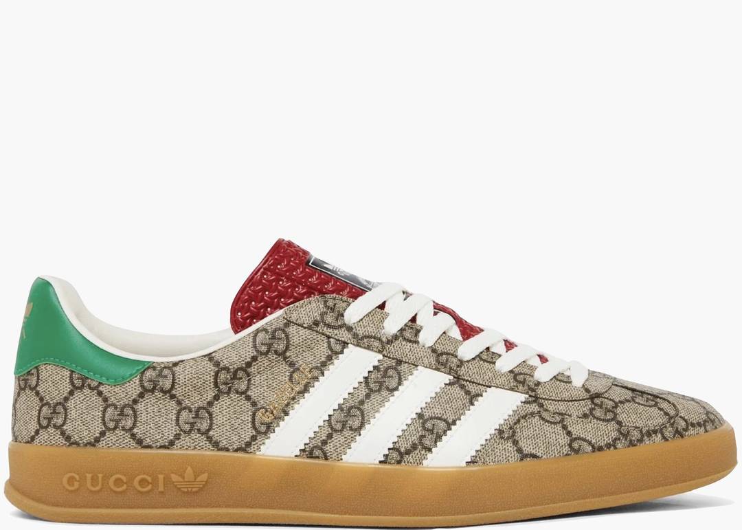 Adidas x Gucci Gazelle Beige GG Monogram | Hype Clothinga Adidas x Gucci Gazelle Beige GG Monogram | Hype Clothinga