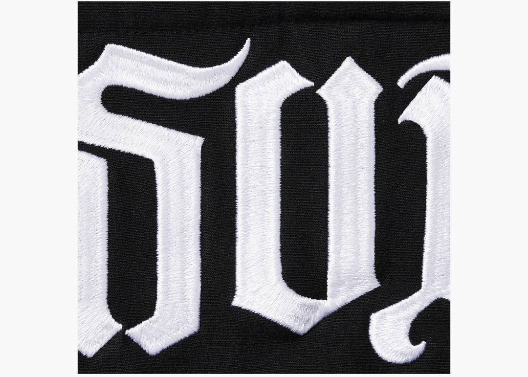 Supreme Ambigram Hooded Sweatshirt Black | Hype Clothinga