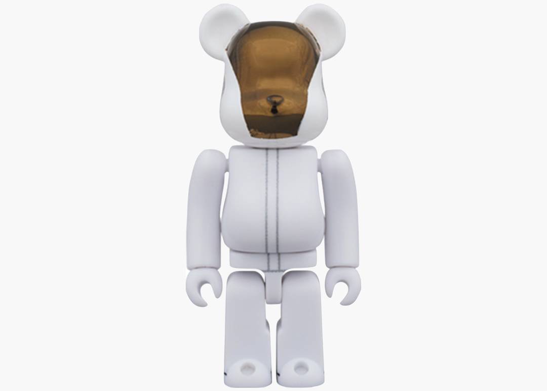 Bearbrick Daft Punk White Suits 100% Bearbrick Daft Punk White Suits 100%