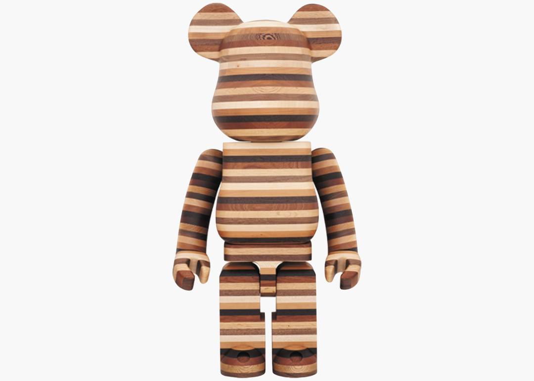 Bearbrick Karimoku Horizon 1000% Wood