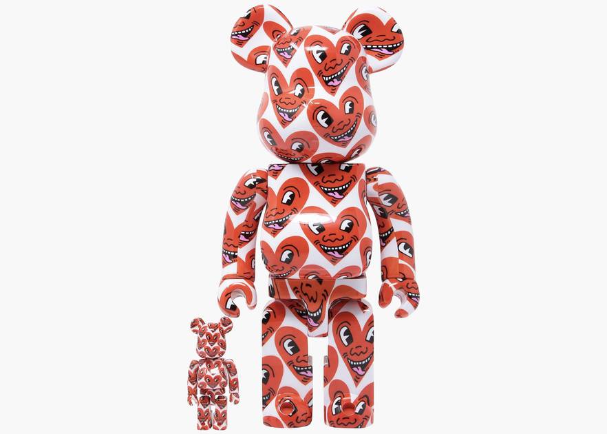 Bearbrick Keith Haring #6 100% & 400% Set