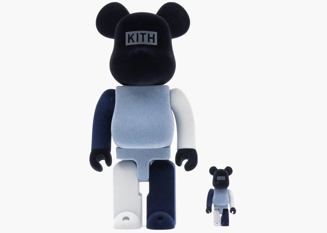 Bearbrick Kith 100% & 400% Set Summer Cool Multi Bearbrick Kith 100% & 400% Set Summer Cool Multi