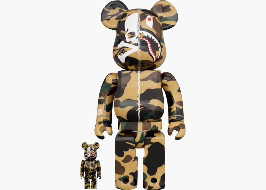 Bearbrick Mastermind vs Bape(R) Yellow 100% & 400% Set | Hype ...