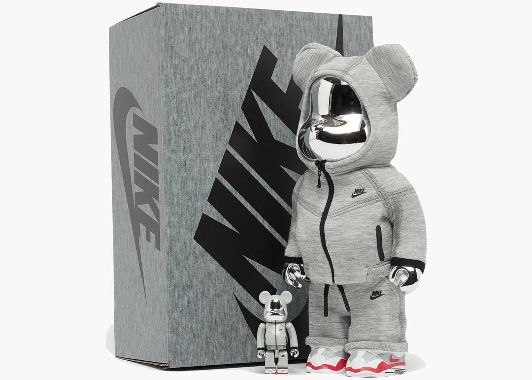 Bearbrick x Nike Tech Fleece N98 100% u0026 400% Set | Hype Clothinga