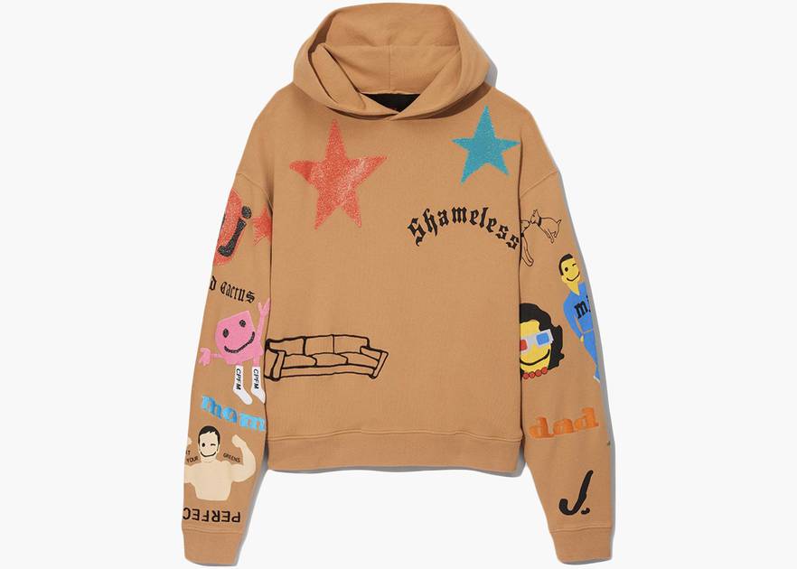 CPFM x Marc Jacobs Tattoo Hooded Pullover Sweatshirt Sand CPFM x Marc Jacobs Tattoo Hooded Pullover Sweatshirt Sand