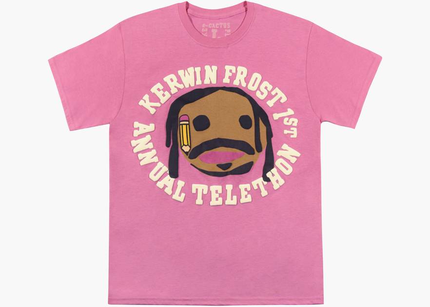 CPFM For Kerwin Frost Telethon T-Shirt Pink | Hype Clothinga