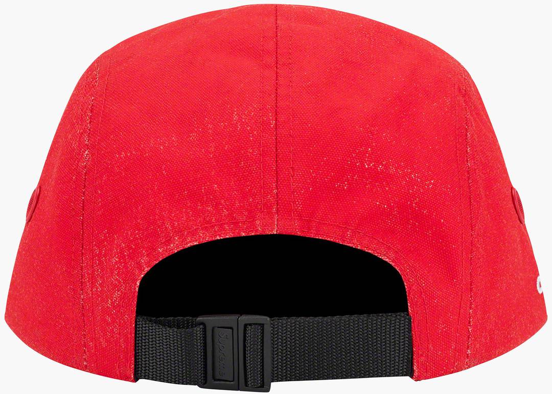 Supreme Coated Cordura Camp Cap Red | Hype Clothinga