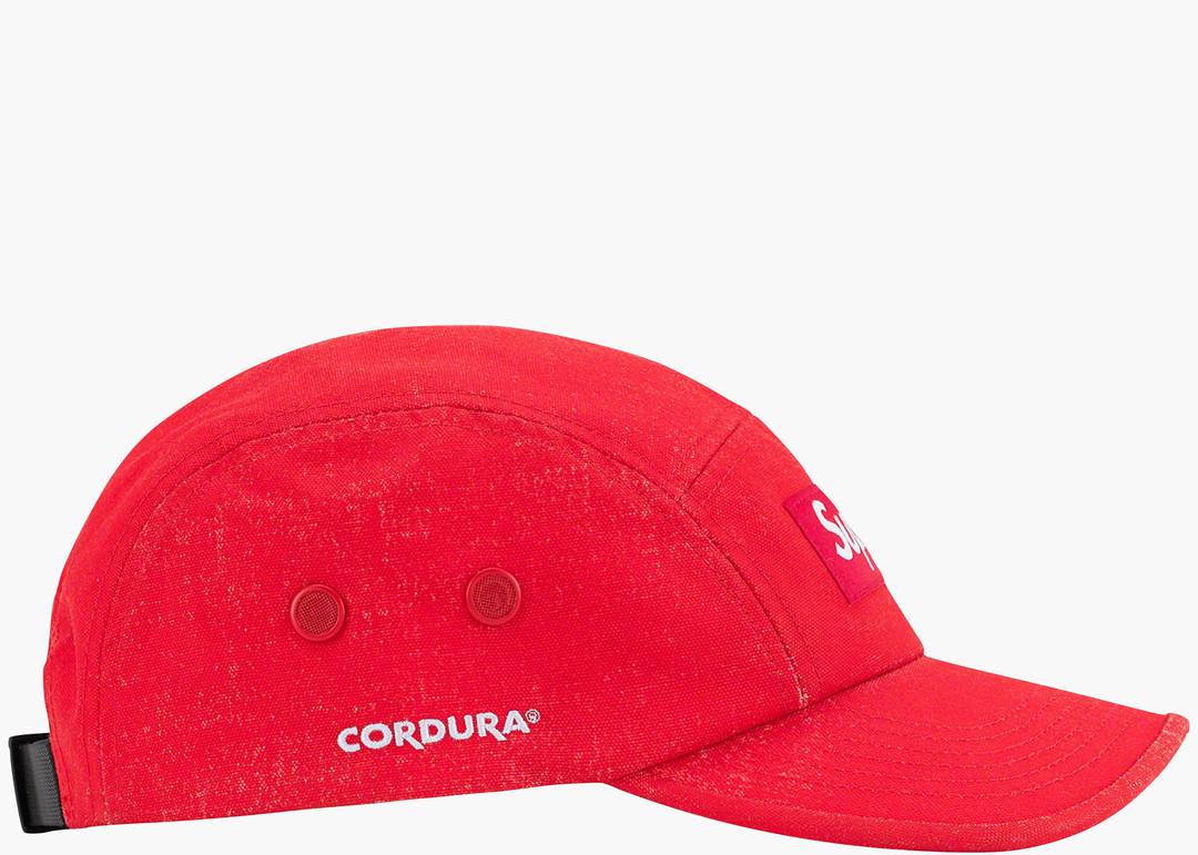 Supreme Coated Cordura Camp Cap Red | Hype Clothinga