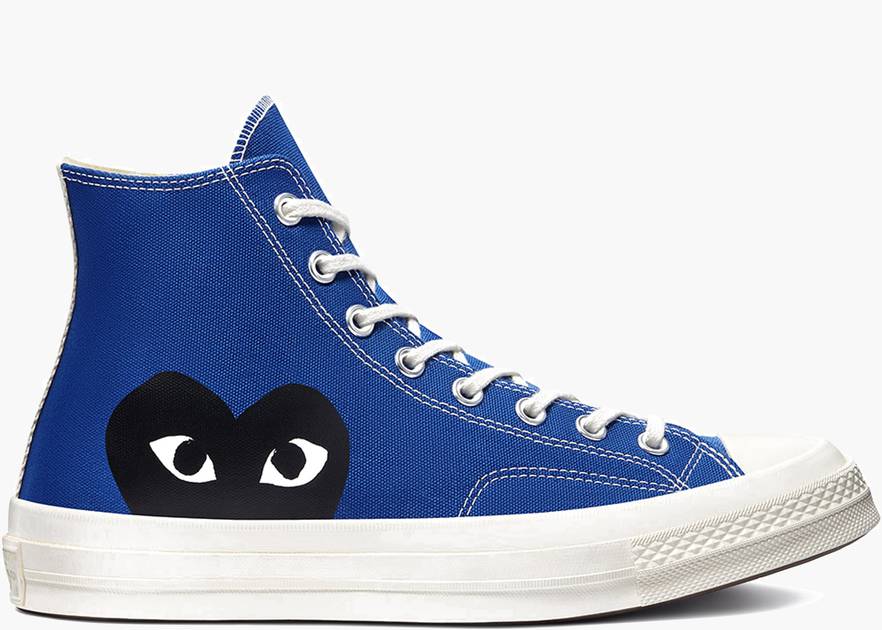 Converse Chuck Taylor All-Star 70s Hi Comme des Garcons PLAY Blue Quartz