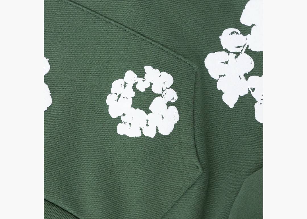 Denim Tears The Cotton Wreath Sweatshirt Green | Hype Clothinga