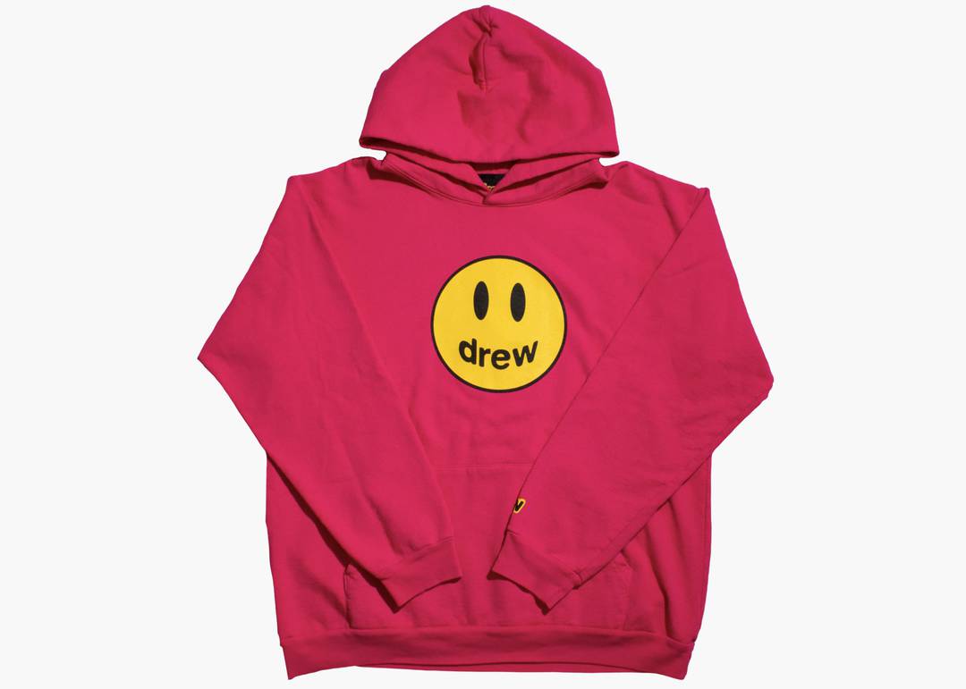 Resale Drew House Magenta Unisex Hoodie Size: Medium – The Tiny Dinostore