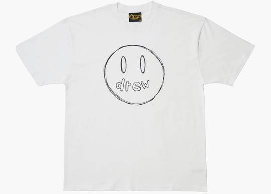 Drew House Sketch Mascot ss tee white | Hype Clothinga