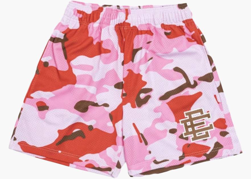 Bryn Pink Camo Scrunch Shorts – Athletic Allegiance