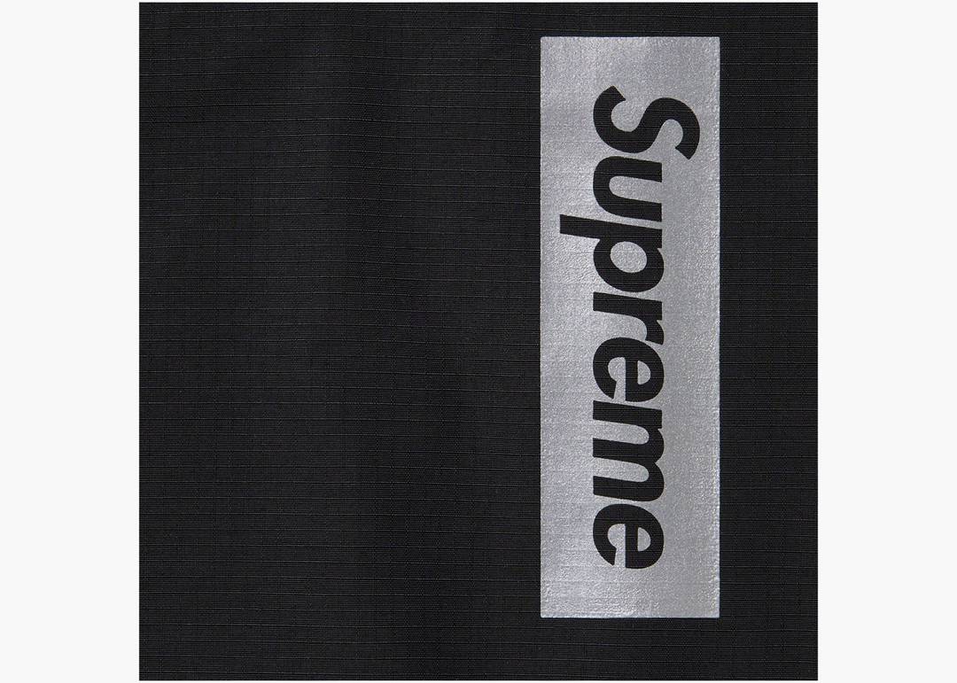 Supreme Full Zip Facemask Jacket Black   Hype Clothinga