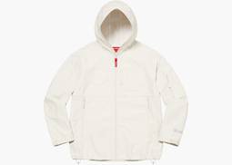 Supreme Full Zip Facemask Jacket Stone | Hype Clothinga