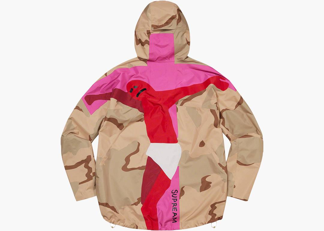 Supreme Gonz GORE-TEX Shell Jacket Desert Camo | Hype Clothinga