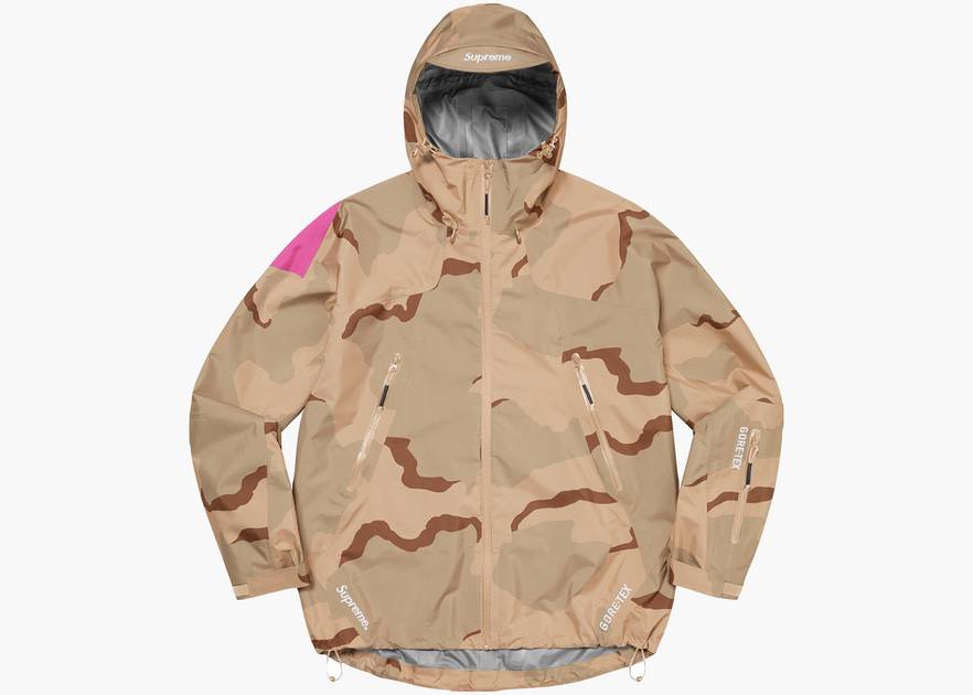 Supreme Gonz GORE-TEX Shell Jacket Desert Camo | Hype Clothinga