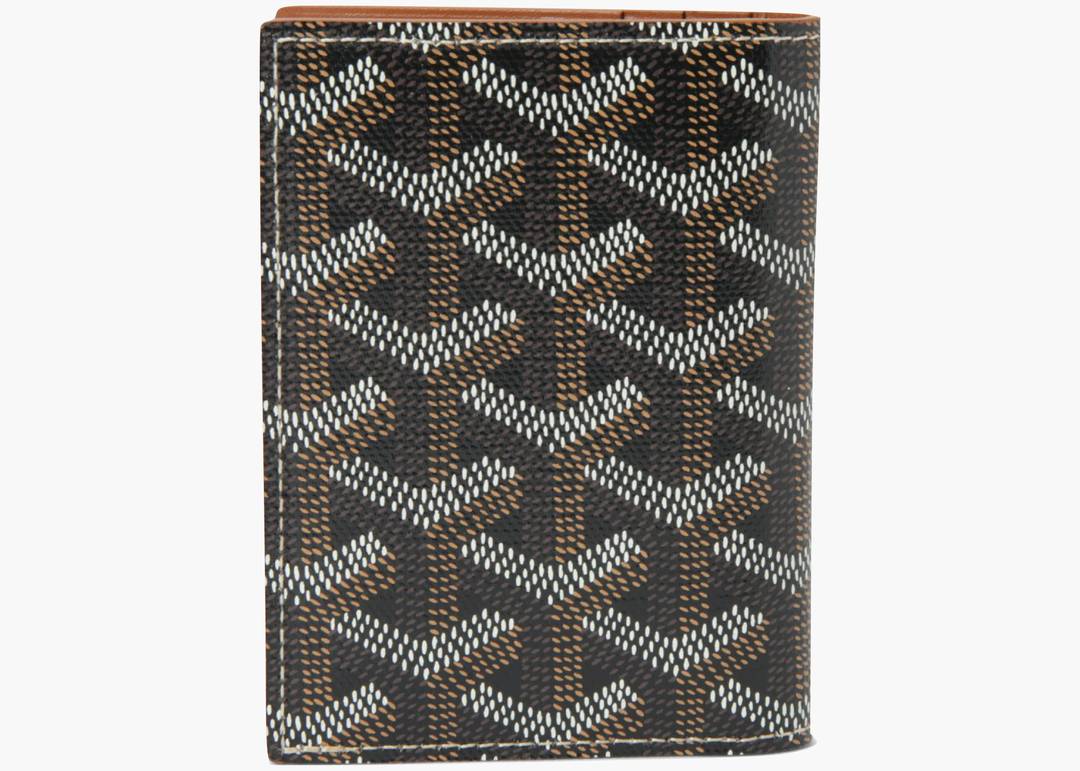 Goyard Black Goyardine Coated Canvas And Leather St. Marc Bifold Card  Holder Goyard