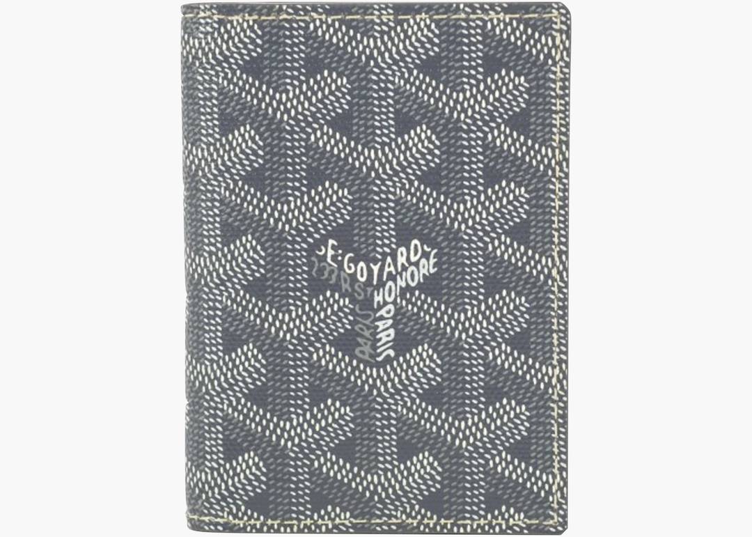 Goyard Card Holder Goyardine GreyGoyard Card Holder Goyardine Grey