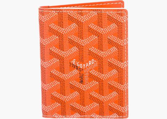 Goyard Grenelle Passport Holder Goyardine Navy