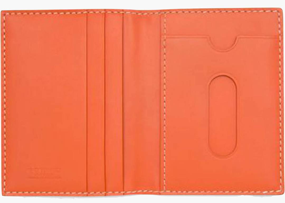 Goyard Saint Marc Card Holder Orange in Canvas/Calfskin - US