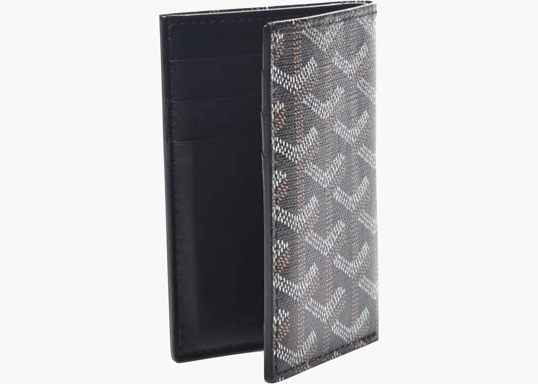 Goyard Saint Florentin Wallet Goyardine Black in Coated Canvas - US