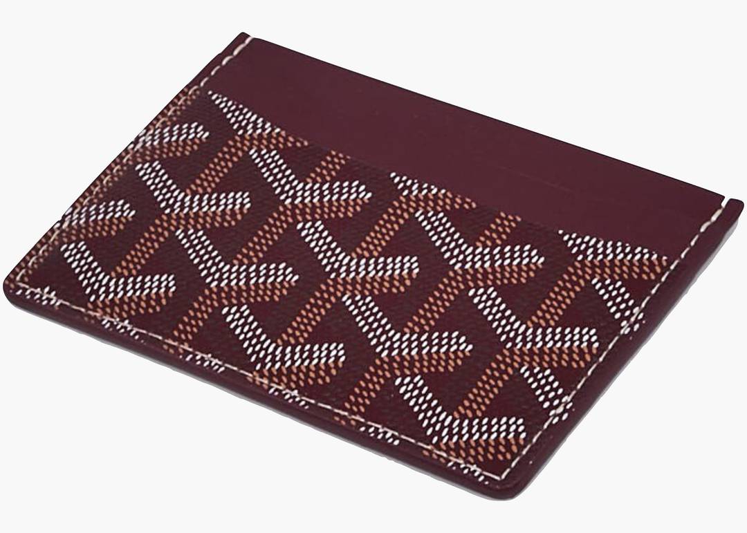 Goyard Saint Sulpice Card Holder Goyardine Navy