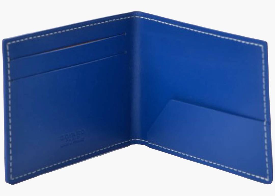 goyard victoire wallet (apmvictoire bcc-12) navy canvas & navy