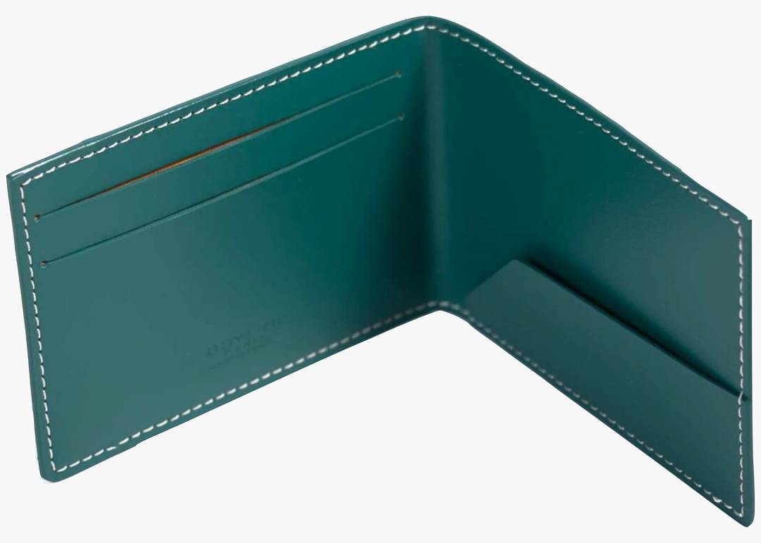 Goyard Green Goyardine Canvas Insert Victoire Card Holder, myGemma, FR