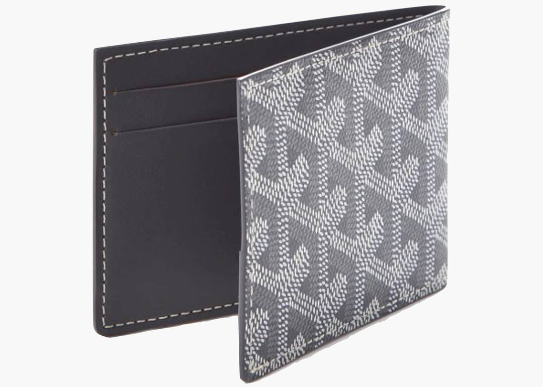 Goyard Malesherbes Wallet Goyardine Grey in Canvas/Leather - US